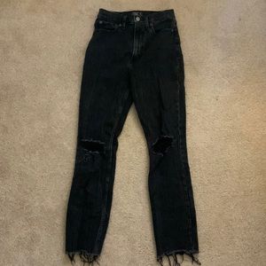 Abercrombie & Fitch ultra high rise mom Jean